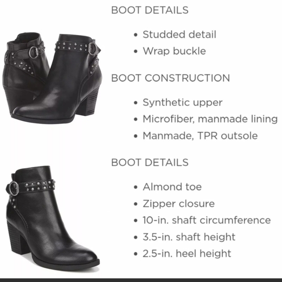 Circus by sam edelman monica black ankle b… - Picture 2 of 8